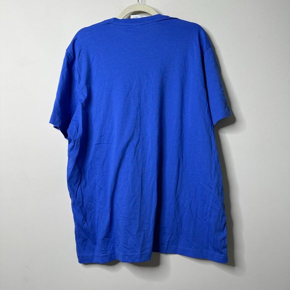 Reebok Blue Short Sleeve Graphic Shirt Men's 2XL - Picture 4 of 4